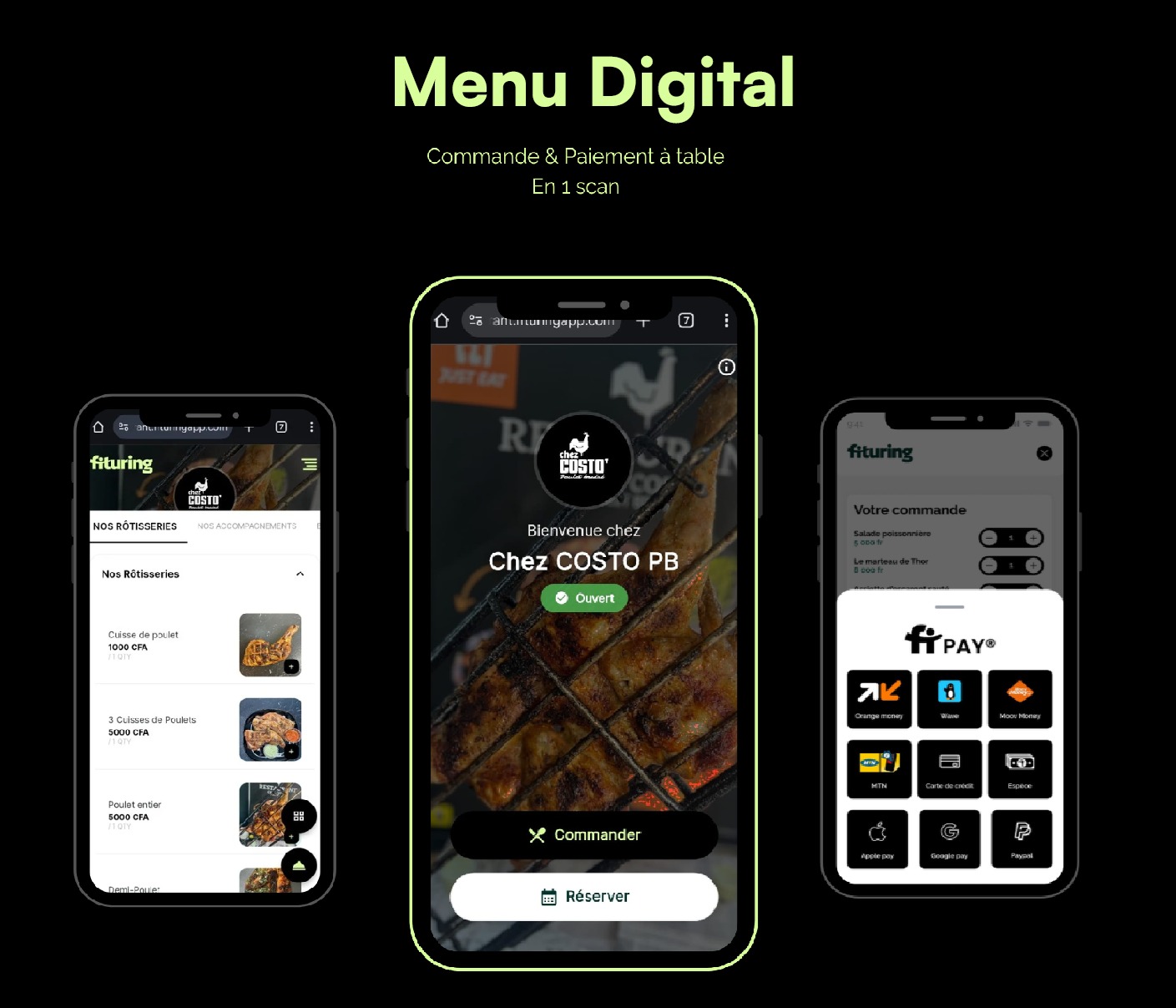 Menu digital